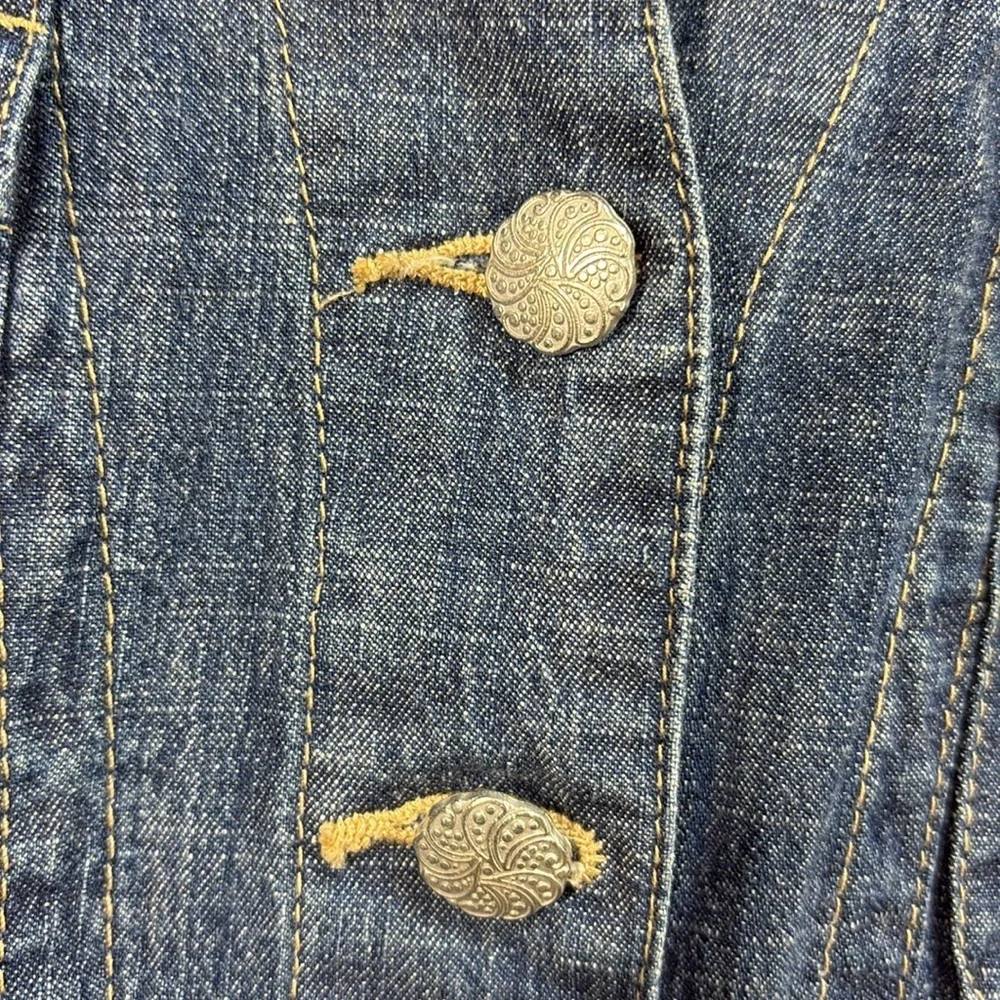 🍋 Tria elevated light weight denim jacket: - Picture 4 of 4